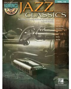  JAZZ CLASSICS  +CD HARMONICA PLAY-ALONG 15 