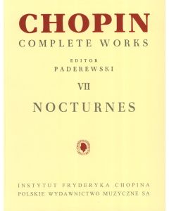  CHOPIN NOCTURNES PIANO PADEREWSKI 