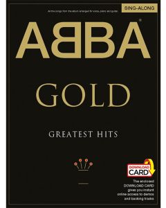  ABBA GOLD SING-ALONG +ONLINE AUDIO PVG 