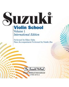  *SUZUKI VIOLIN 1 CD HAHN (NEW EDITION 2020) 