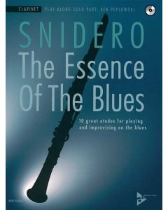  SNIDERO ESSENCE OF BLUES +CD CLARINET 