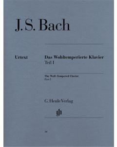 BACH WELL-TEMPERED CLAVIER 1 PIANO HENLE 