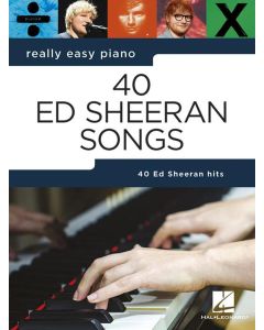  SHEERAN ED 40 SONGS REALLY EASY PIANO 