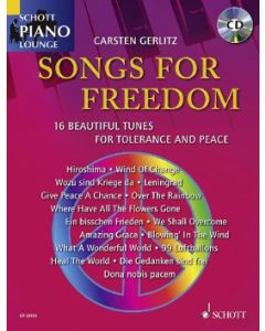  SONGS FOR FREEDOM +CD SCHOTT PIANO LOUNGE 