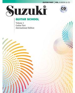  SUZUKI GUITAR 1 KIRJA+CD REVISED EDITION 
