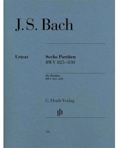  BACH PARTITAS PIANO HENLE WITH FINGERING 