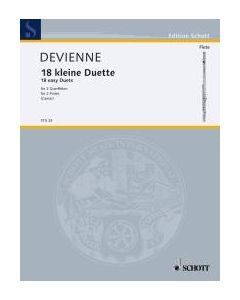  DEVIENNE 18 EASY DUETS 2FLUTE 
