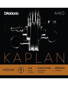 D'addario Kaplan AMO viulun A-kieli 4/4, medium 