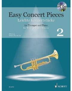  EASY CONCERT PIECES 2 +CD TRUMPET+ PIANO 