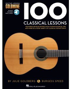  100 CLASSICAL LESSONS GUITAR GOLDMINE 