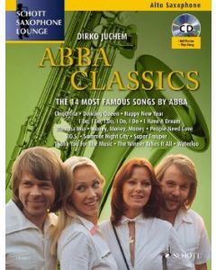  ABBA CLASSICS +CD ALTO SAX SCHOTT SAXOPHONE LOUNGE 