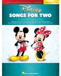  DISNEY SONGS FOR TWO TRUMPETS 