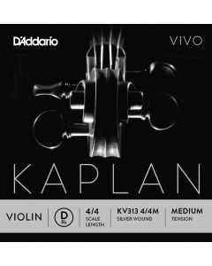 D'addario Kaplan Vivo D-kieli viululle 4/4, Medium 