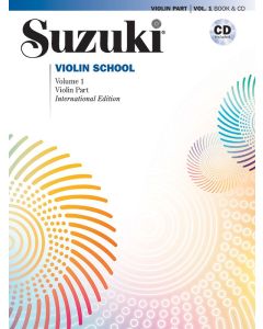 SUZUKI VIOLIN 1 KIRJA+CD NEW EDITION (2020) 