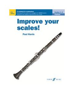  IMPROVE YOUR SCALES1-3 CLARINET HARRIS NEW EDITION 