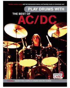  AC/DC BEST OF PLAY DRUMS+ONLINE AUDIO 