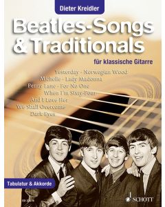  BEATLES SONGS AND TRADITIONALS CLASSICAL GUITAR 