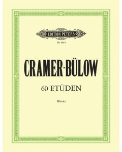  CRAMER BÜLOW 60 STUDIES PIANO  PETERS 