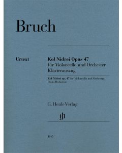  BRUCH KOL NIDREI OP 47 CELLO+PIANO HENLE 