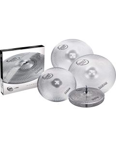 SABIAN Quiet Tone Practise Cymbal Set (4pc 