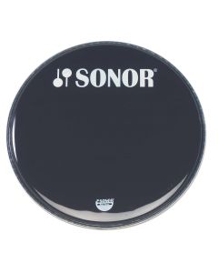 Sonor PB 22 B/L  resoskinn svart logo 