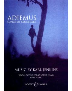  JENKINS ADIEMUS SONGS OF SANCTUARY VOCAL SCORE SSAA + PIANO 