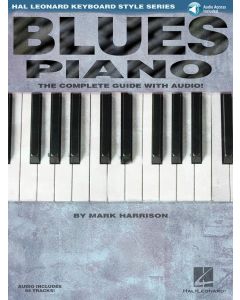  BLUES PIANO +ONLINE AUDIO HARRISON 