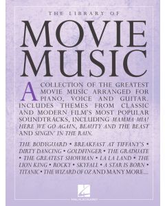  LIBRARY OF MOVIE MUSIC PIANO/VOCAL/GUITAR 