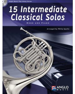  15 INTERMEDIATE CLASSICAL SOLOS +CD HORN AND PIANO 