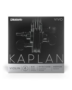 D'addario Kaplan Vivo A-kieli viululle 4/4, Medium 