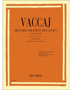  VACCAI METODO PRATICO +CD HIGH VOICE+PIANO RICORDI 