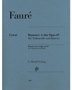  FAURE ROMANCE A-MAJOR OP 69 CELLO+PIANO HENLE 