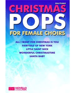  CHRISTMAS POPS FEMALE CHOIRS SSA + PIANO 