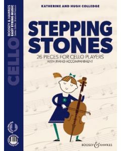 COLLEDGE STEPPING STONES CELLO+PIANO +ONLINE AUDIO 