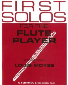  FIRST SOLOS FOR FLUTE PLAYER MOYSE FLUTE+PIANO   GS33230 