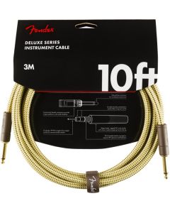 FENDER 10' Deluxe Instr cable tweed 