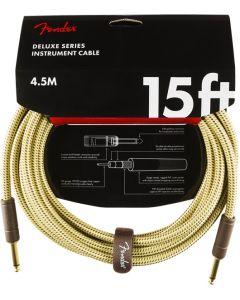 Fender 15' Deluxe Instrument cable TWD 