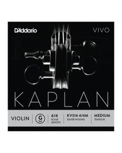 D'addario Kaplan Vivo G-kieli viululle 4/4, Medium 