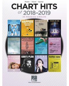  CHART HITS OF 2018-2019 PIANO/VOCAL/GUITAR 