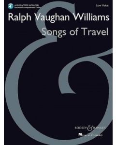  VAUGHAN WILLIAMS SONGS OF TRAVEL LOW VOICE+PIANO 