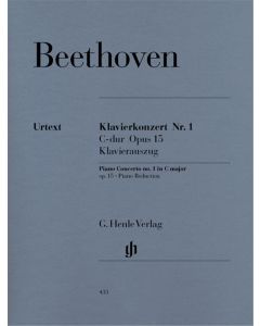  BEETHOVEN CONCERTO 1 OP15 PIANO HENLE 