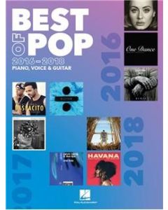  BEST OF POP 2016-2018 PIANO/VOCAL/GUITAR 