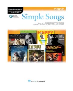 SIMPLE SONGS OBOE +ONLINE AUDIO 