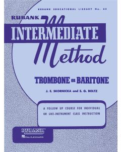  RUBANK INTERMEDIATE METHOD TROMBONE TROMBONE/BARITONE 
