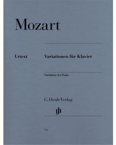  MOZART VARIATIONS PIANO HENLE URTEXT 