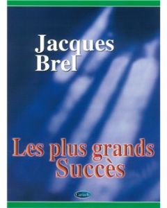  BREL JACQUES LES PLUS GRANDS SUCCES PIANO/VOCAL/GUITAR 