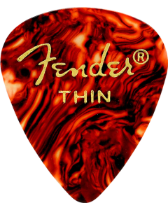Fender Plektrapussi 351 Thin, Tortoise She 