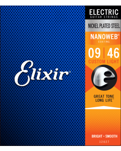 Elixir Nanoweb 009-046 sähkökitaran sarja 