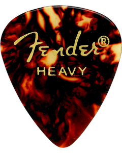 Fender Plektrapussi 351 Heavy, Tortoise Sh 