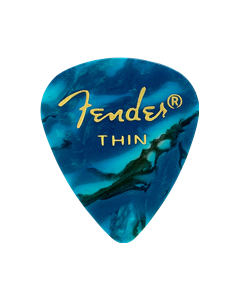 Fender Plektrapussi 351 Thin, Ocean Turqoi 